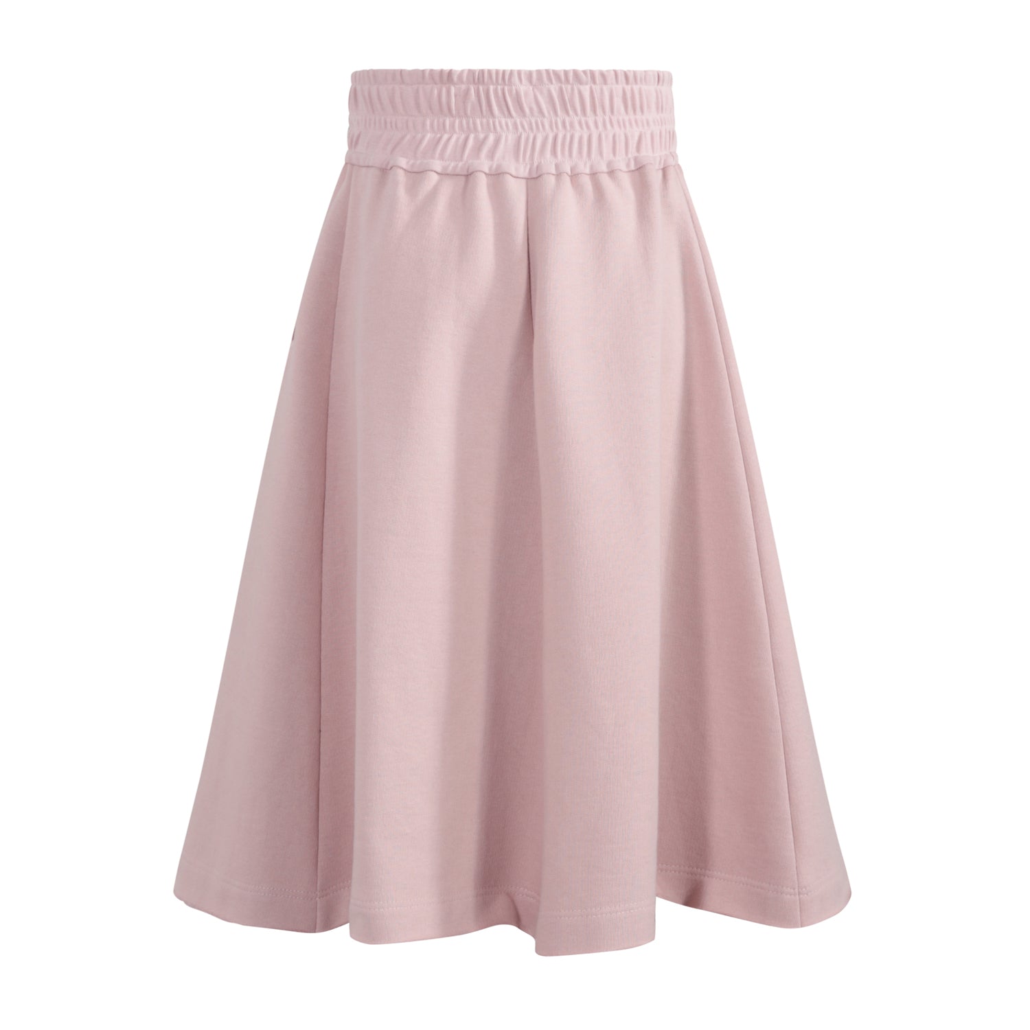 The Sweat Skirt — Powder Pink Cotonea – view 2 – Infantium Victoria