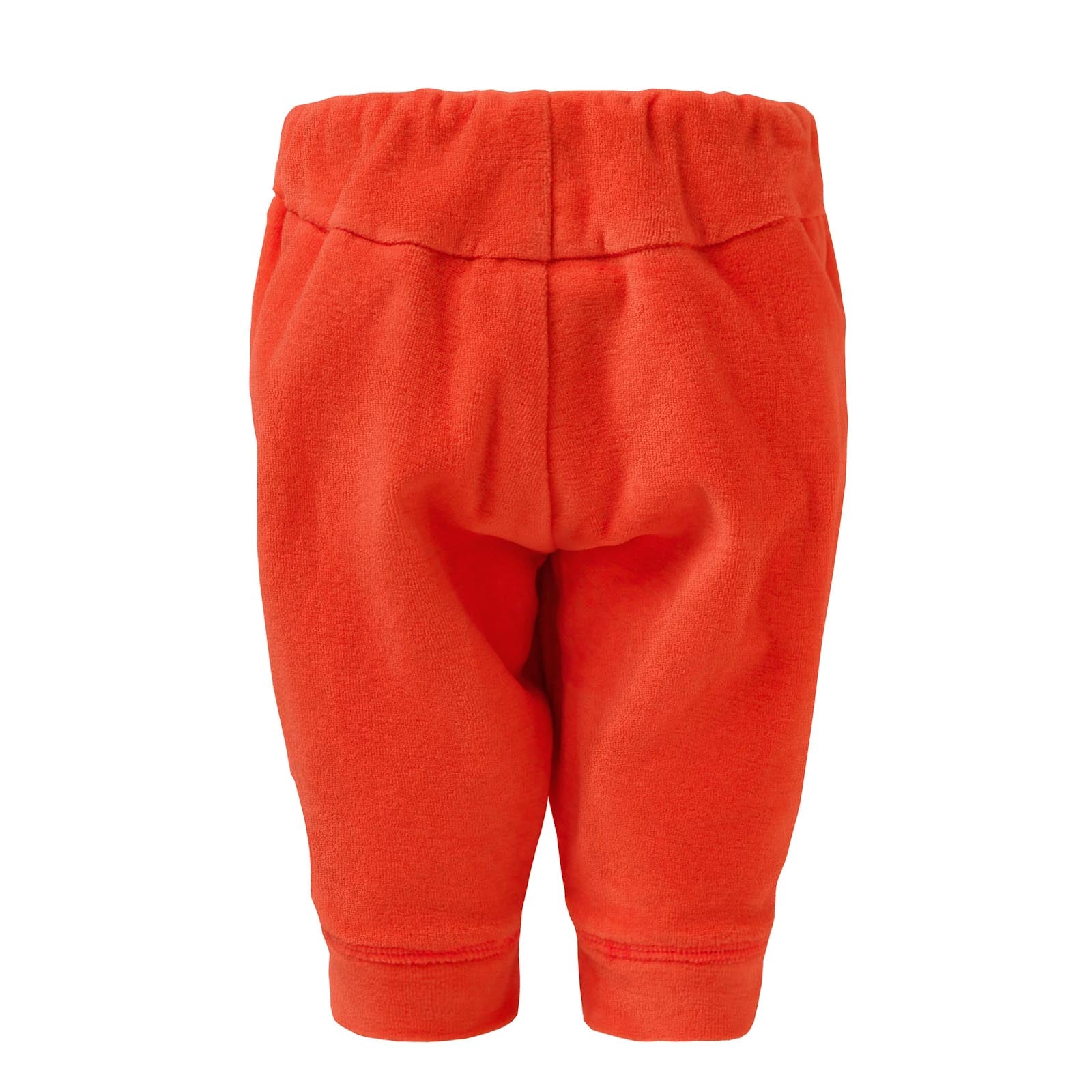 Orange Terry Lounge Baby Pants – view 2 – Infantium Victoria