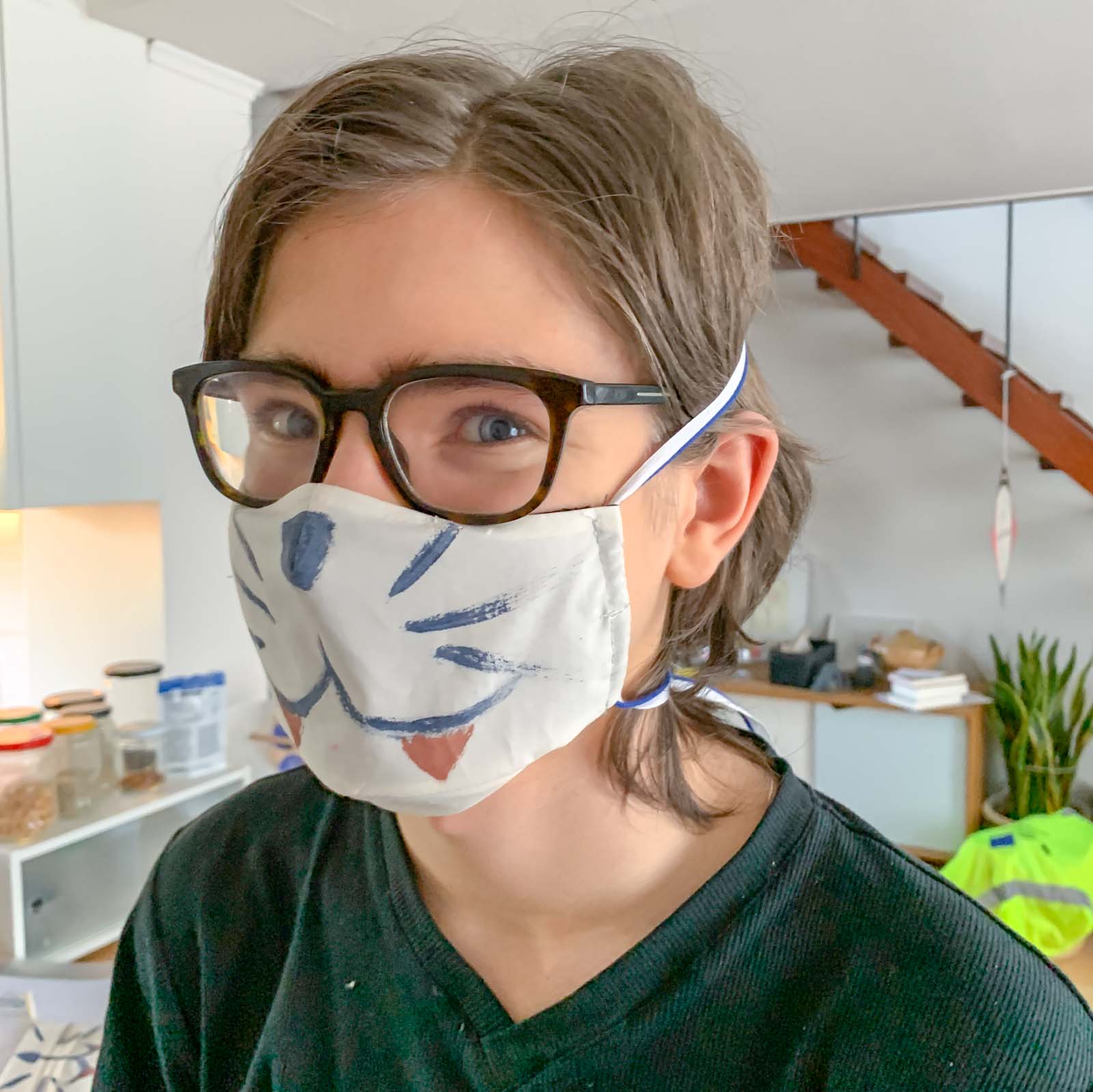 Multisize Pattern for Facemask by Dinie – view 2 – Infantium Victoria