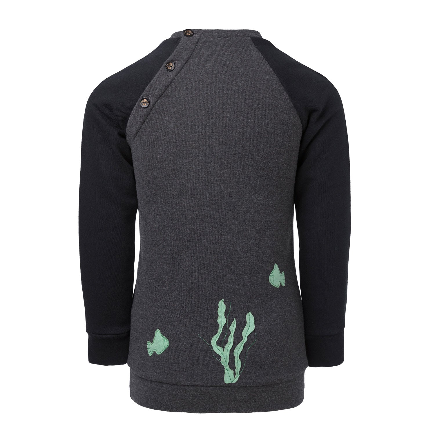 Sweatshirt with Marine Application – view 4 – Infantium Victoria