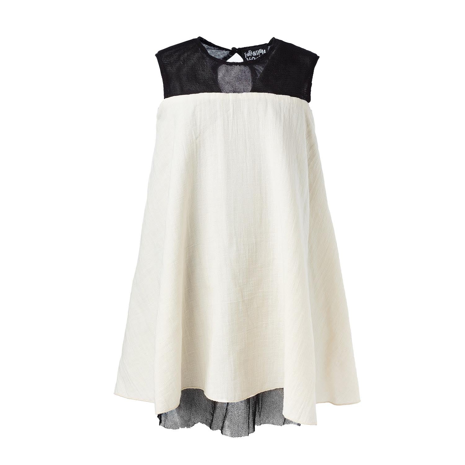 White Baby Doll Dress for Girls – Infantium Victoria