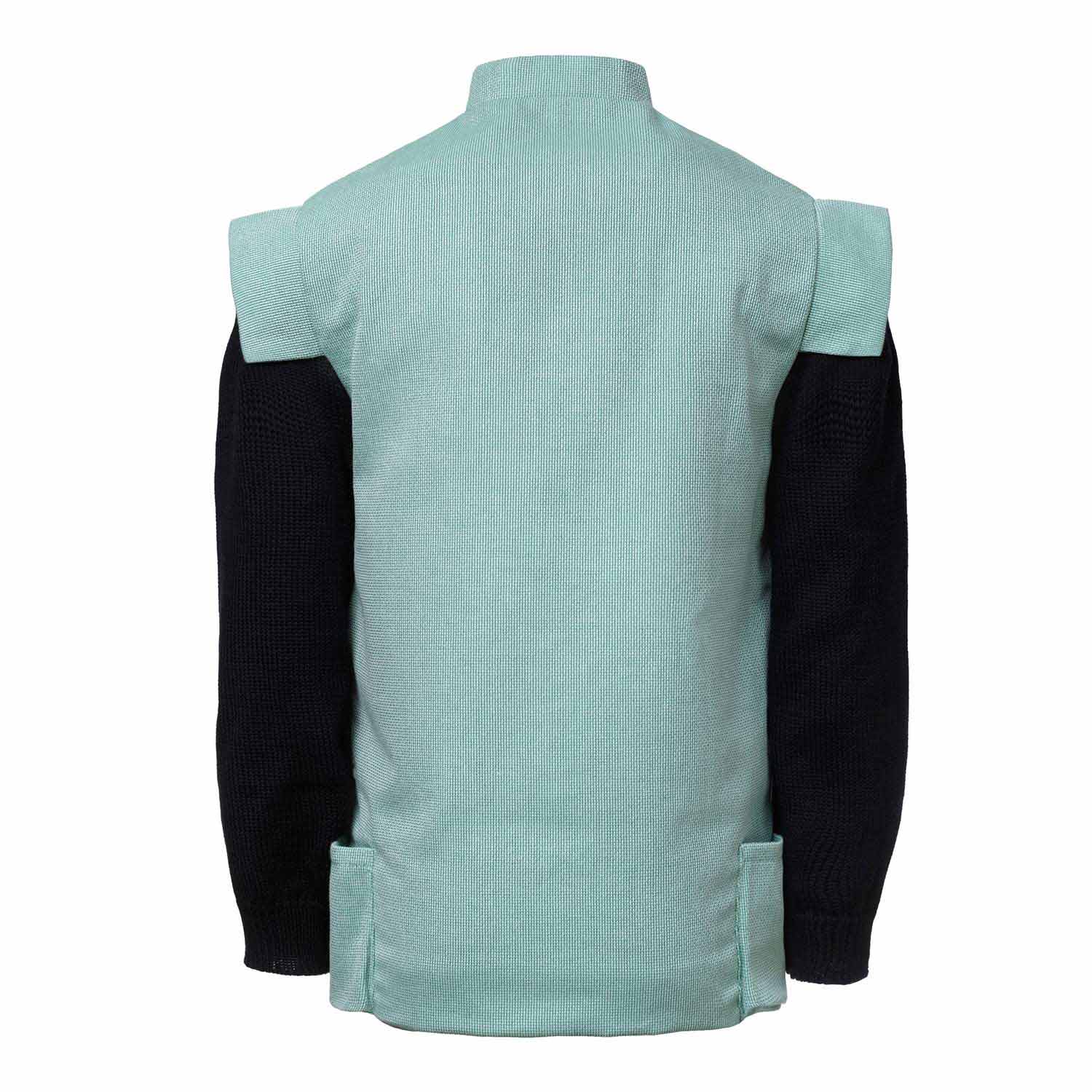 Pirate Jacket Organic Cotton Jacket with Knitted Sleeves – view 2 – Infantium Victoria