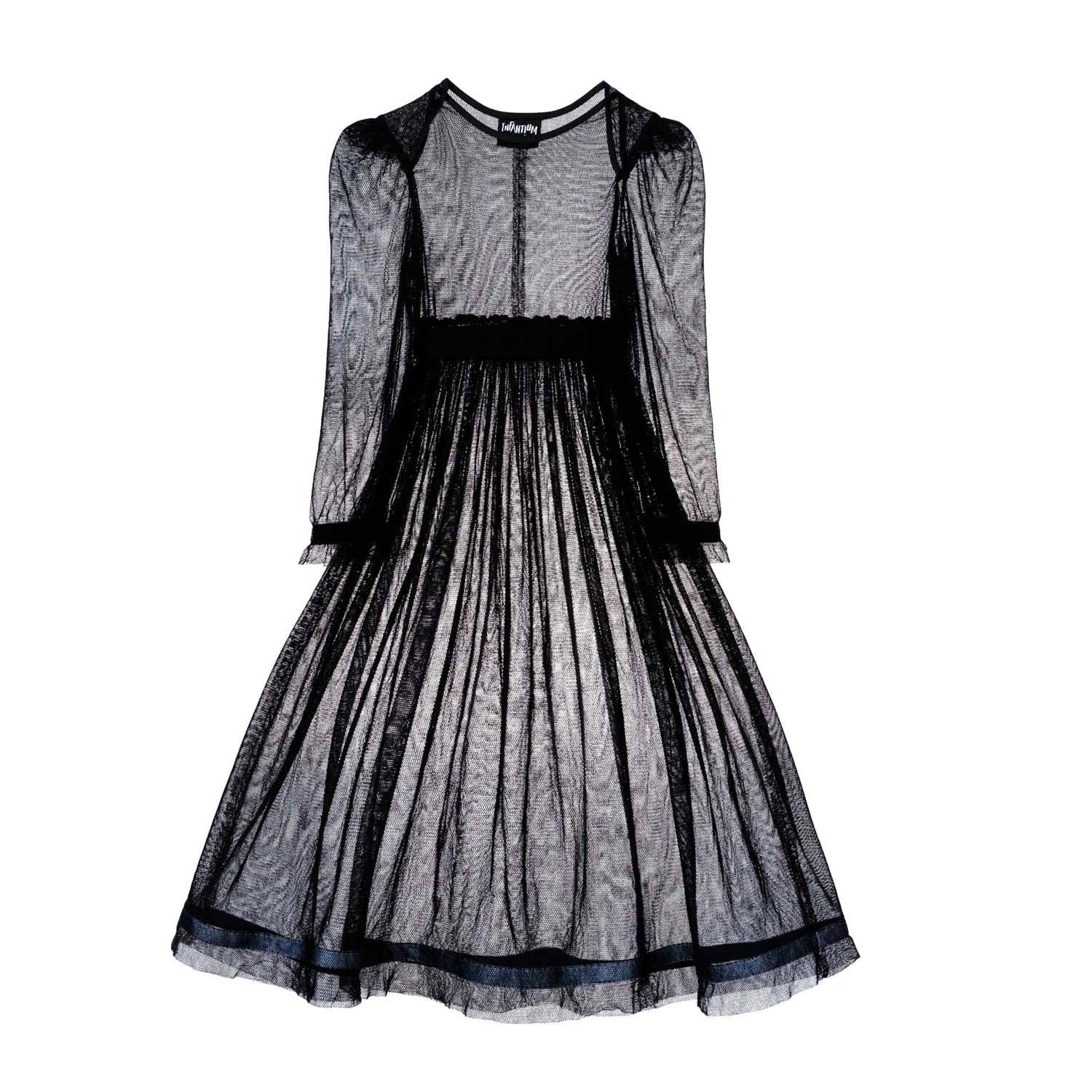 Girls Black Tulle Dress – Infantium Victoria