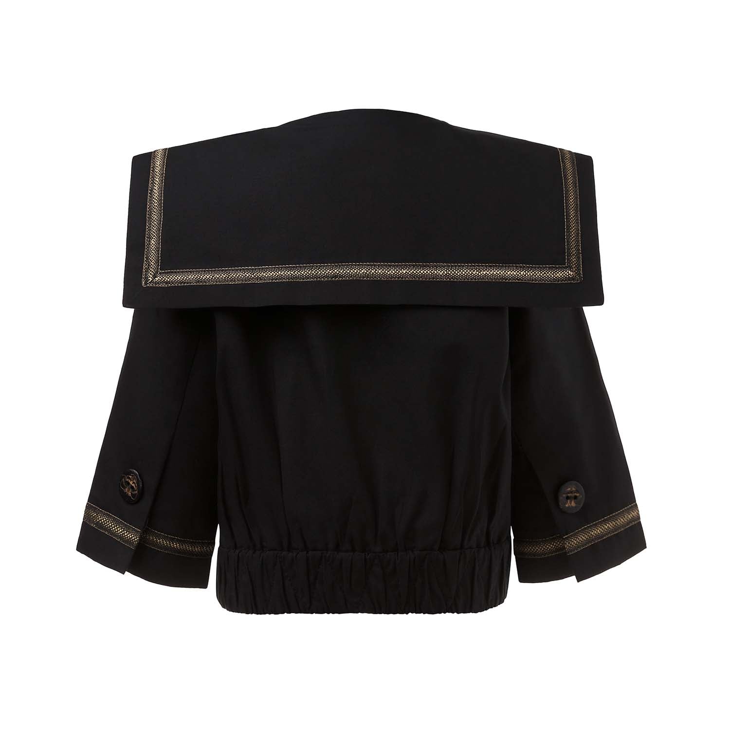 Black Sailor Jacket – view 3 – Infantium Victoria