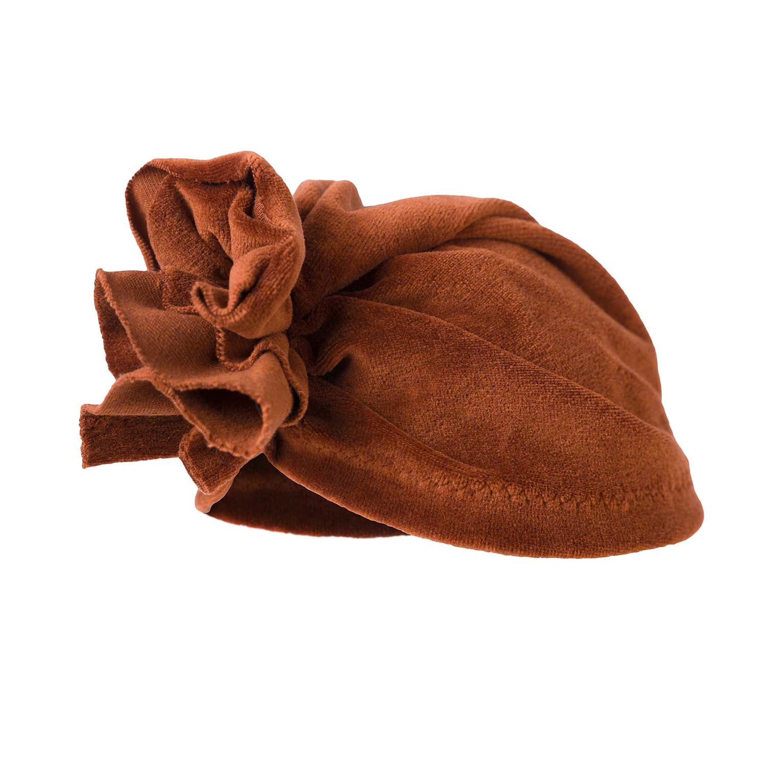 Copper Velvet Turban – Infantium Victoria