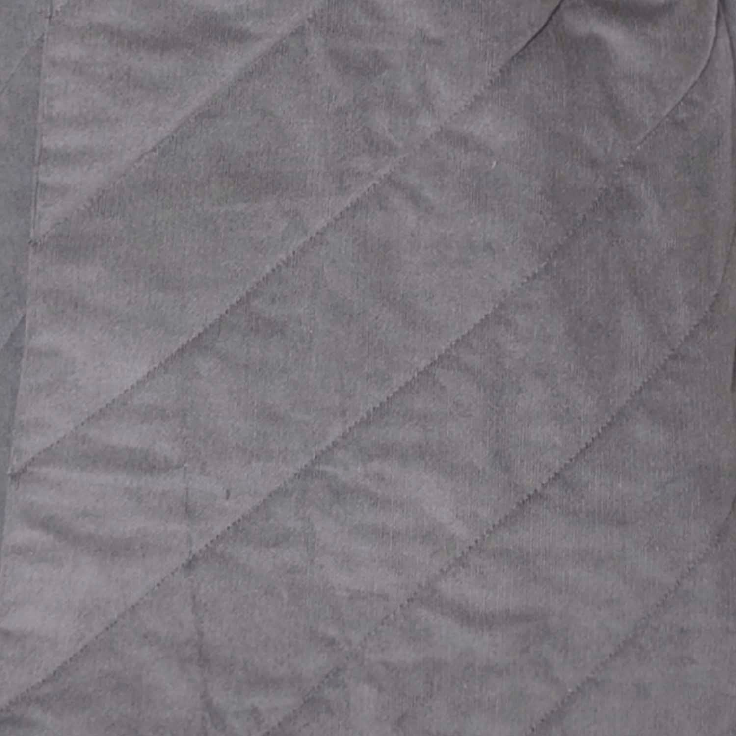 Girls Grey Velvet Skirt – view 3 – Infantium Victoria