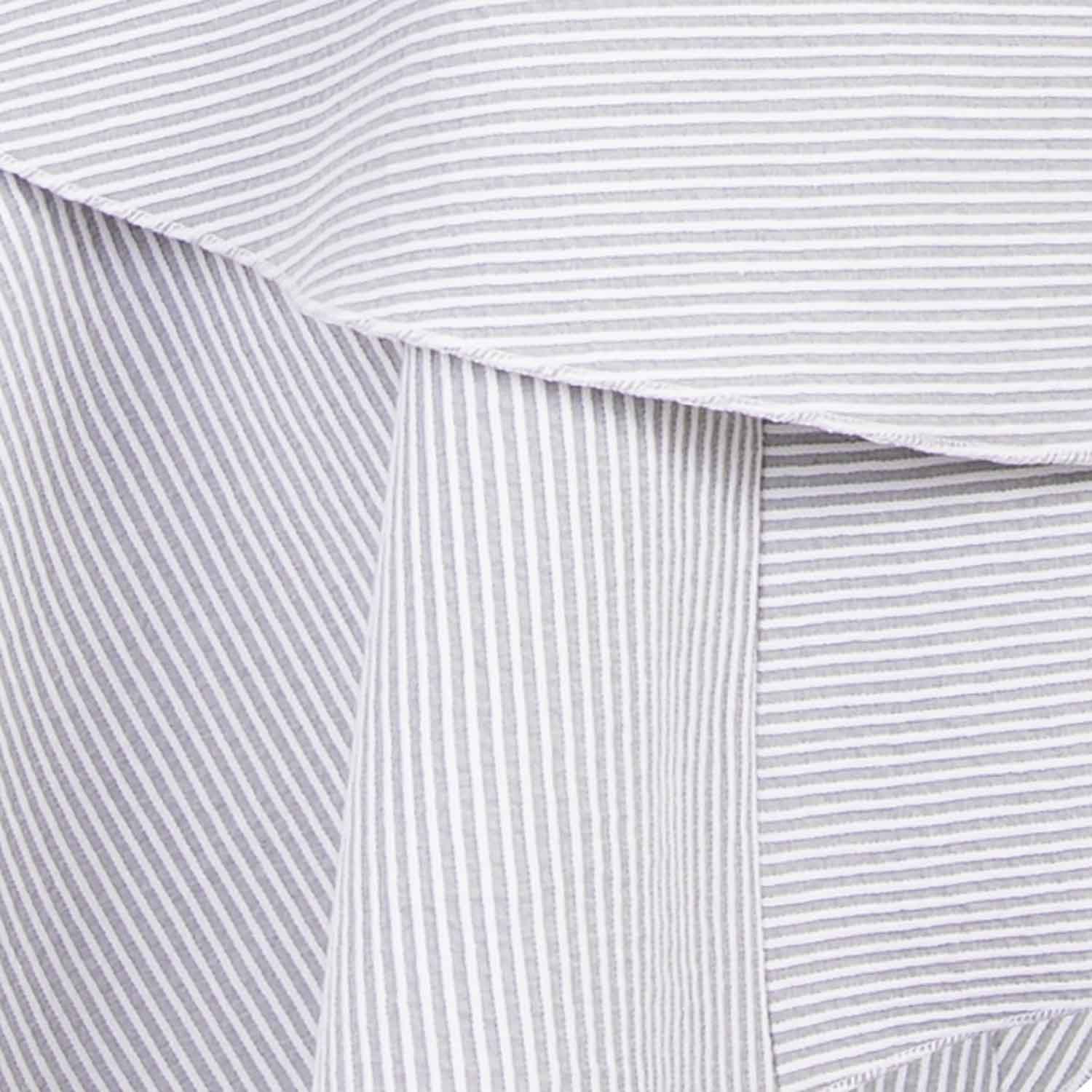 Girls Asymetrical Skirt with Grey Stripes – view 4 – Infantium Victoria