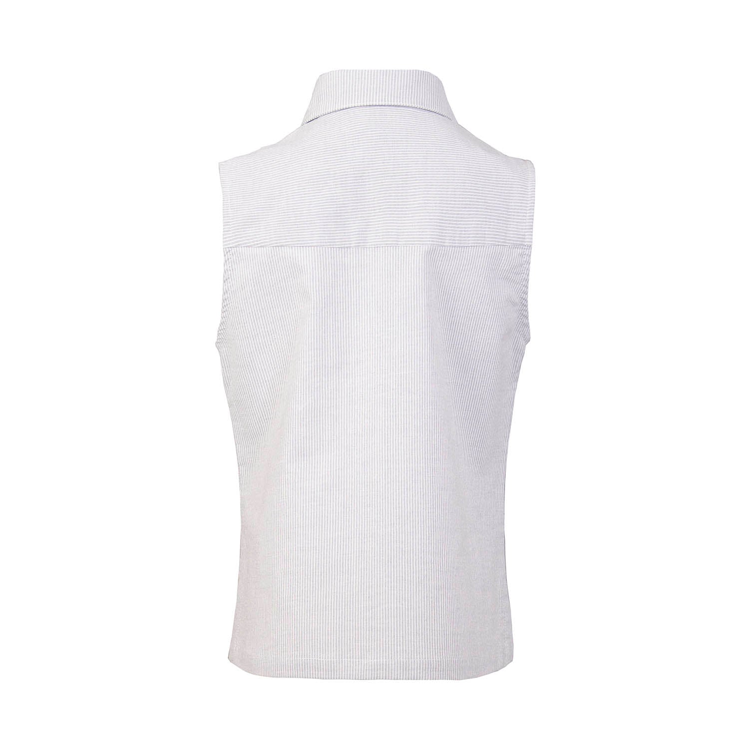 Kids' Sleeveless Shirt with Stripes – view 3 – Infantium Victoria