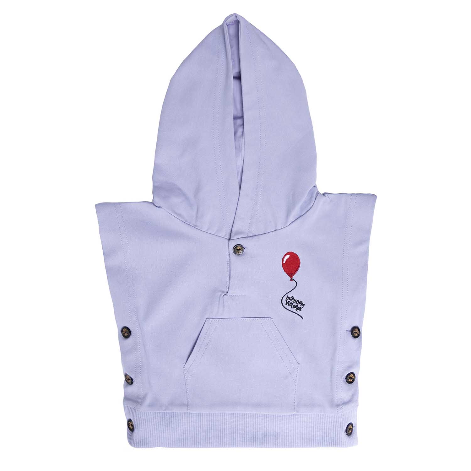 Lilac Sleeveless Baby Hoodie – Infantium Victoria