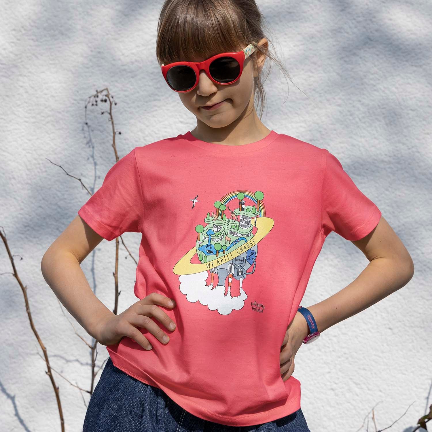 Graphic T Shirts for Boys and Girls - Earth Day Print – view 2 – Infantium Victoria