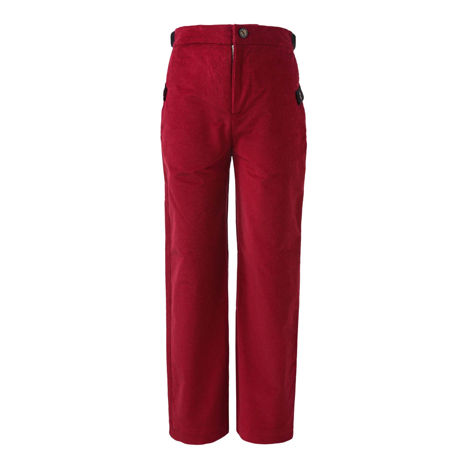 Red Corduroy Pants – Infantium Victoria