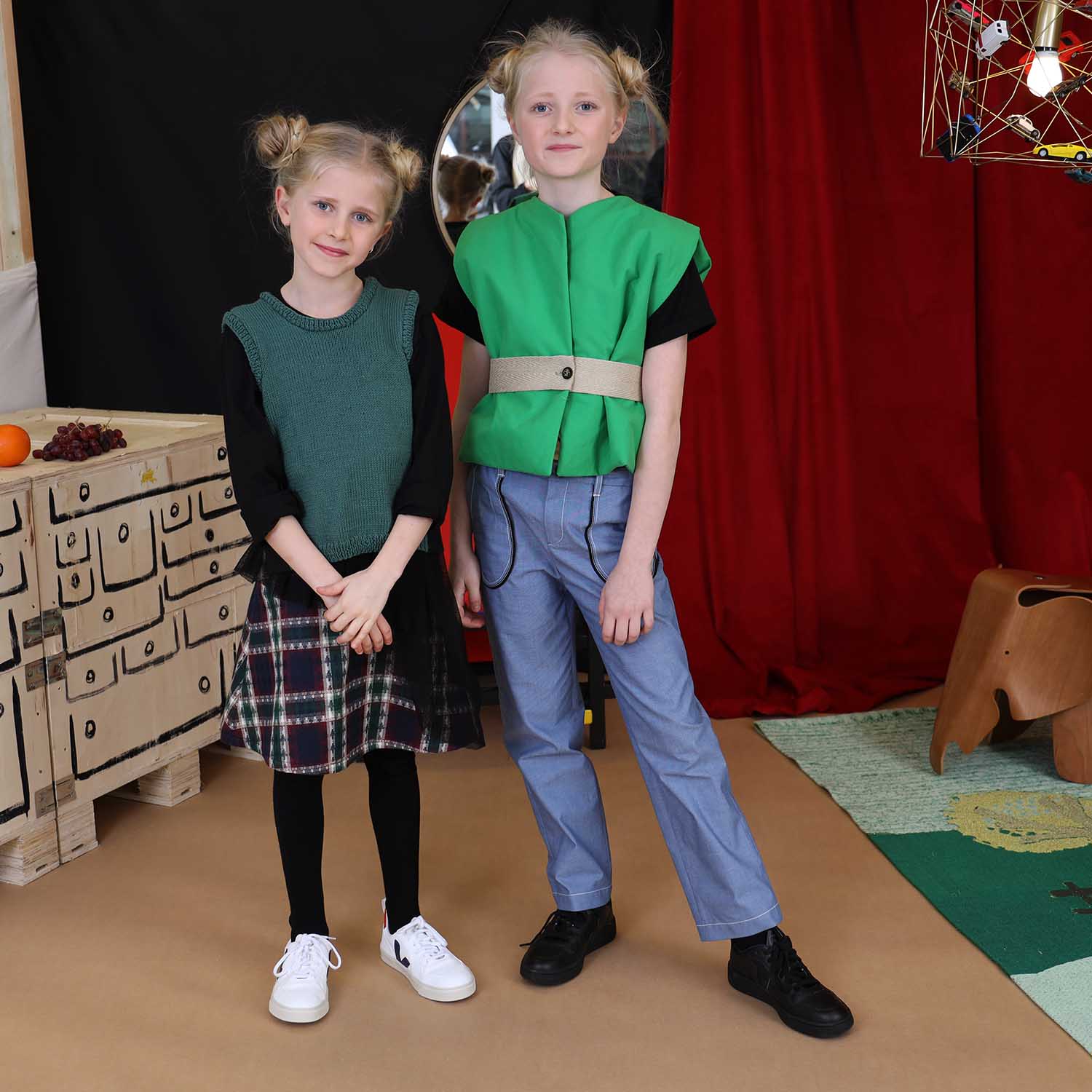 Tartan Skirt – view 2 – Infantium Victoria