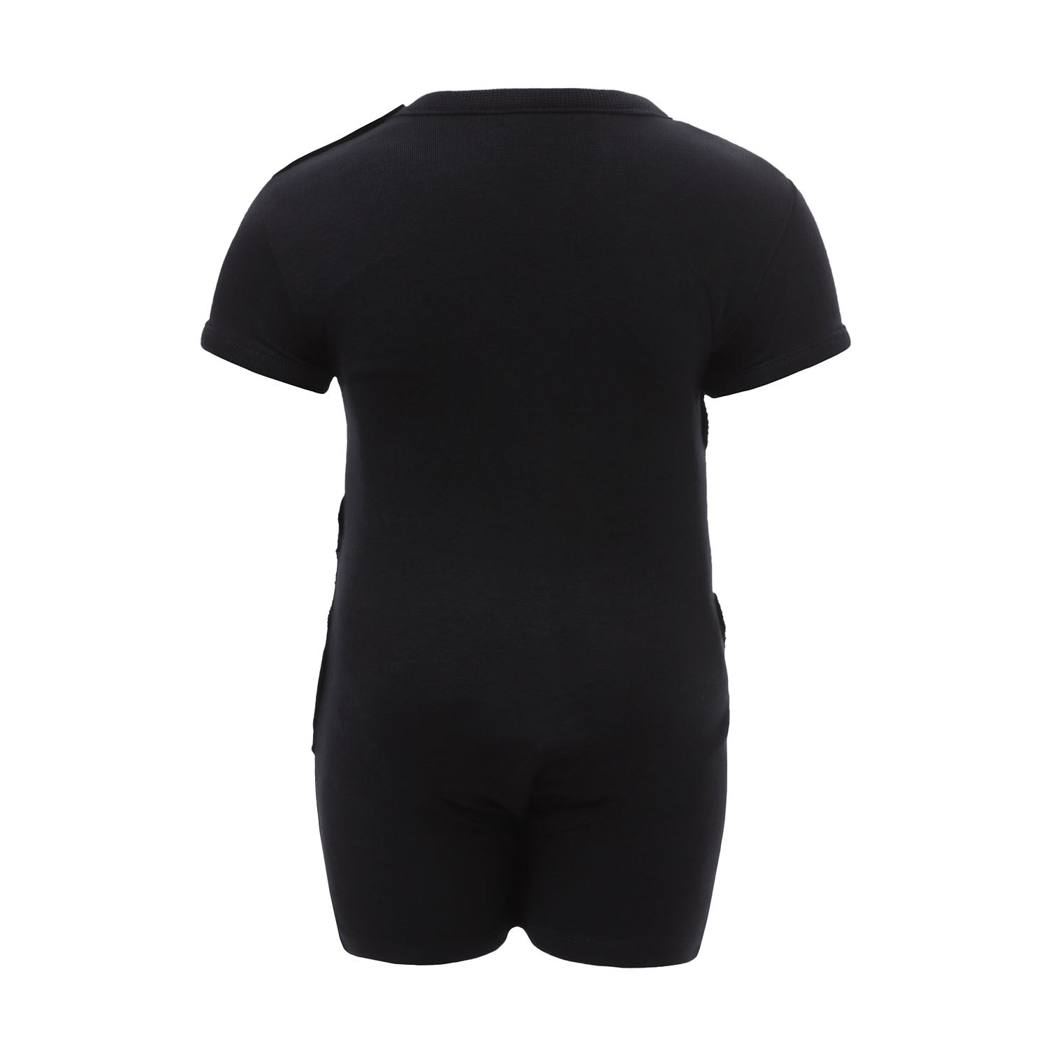Baby Onesie in Black – view 3 – Infantium Victoria