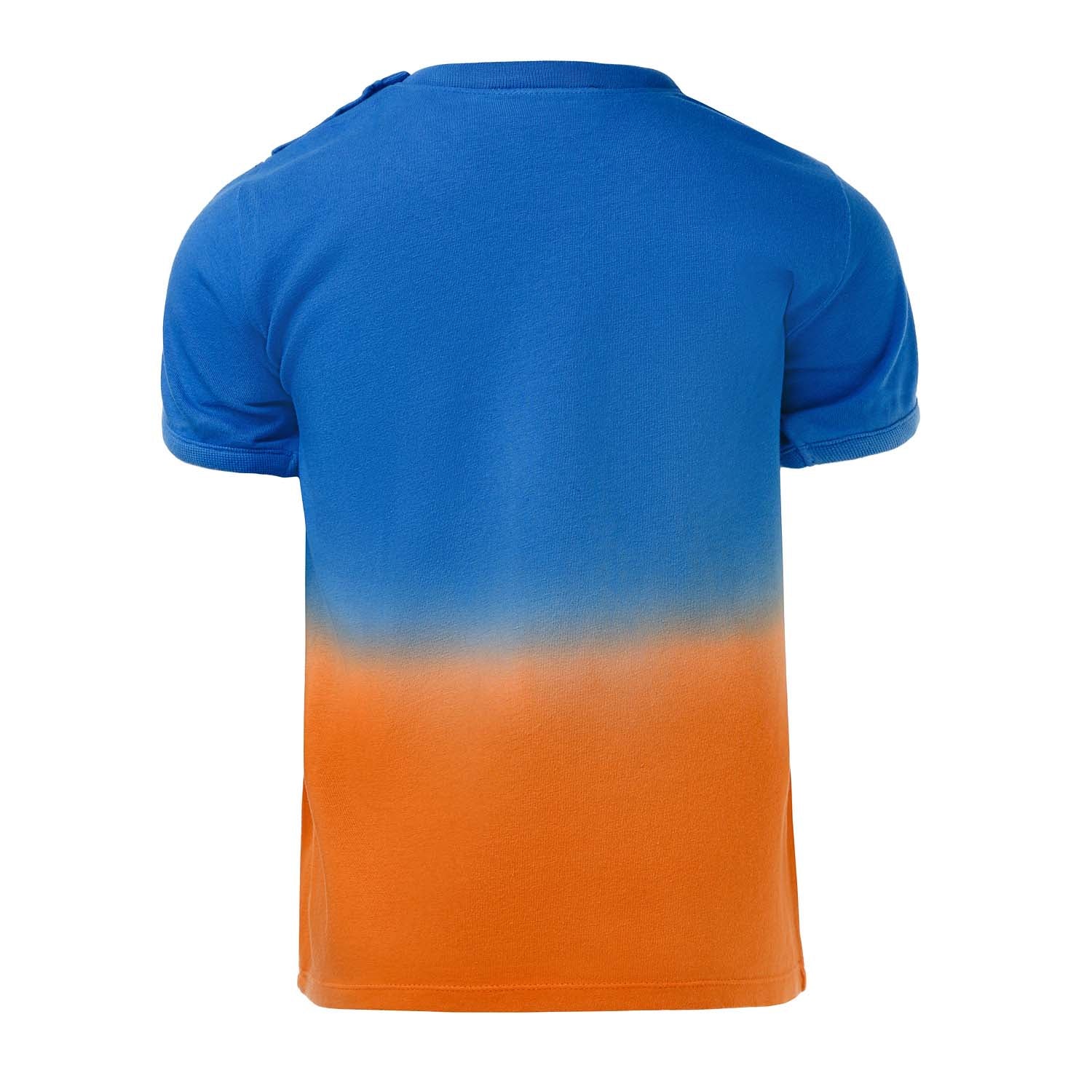 Dip Dye Kids T-Shirt with Appliqué – view 4 – Infantium Victoria